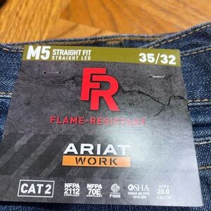 Ariat M5 Straight Fit Work Jeans